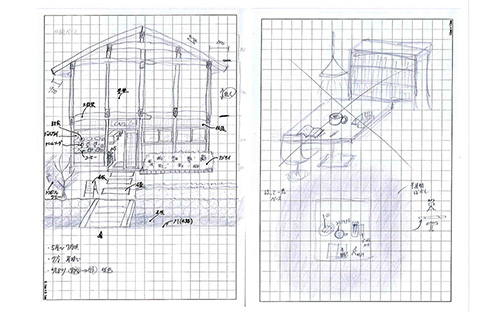 パースイメージスケッチ