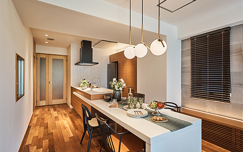 清栄コーポレーションショールーム（ダイニングキッチン）