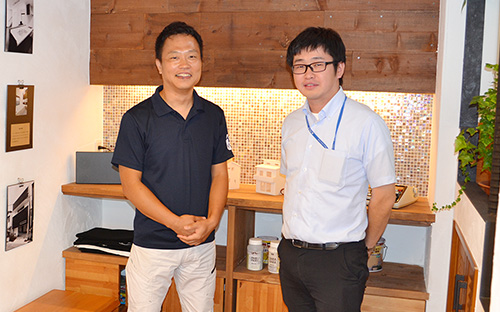 （左）代表取締役 髙木 宏和 氏、（右）CSTサポート担当 高橋 亮