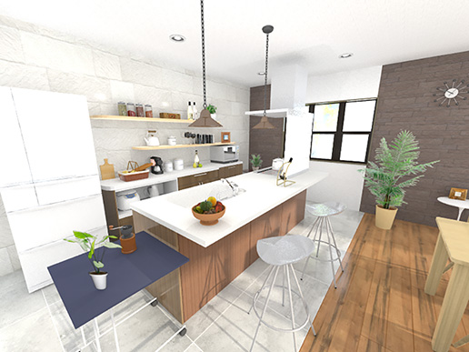 【OPフル活用部門】優秀賞パース