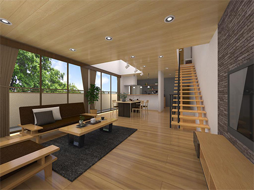 【内観部門】優秀賞パース