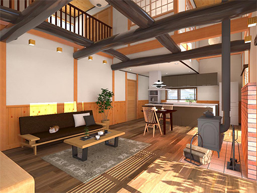 【内観部門】優秀賞パース