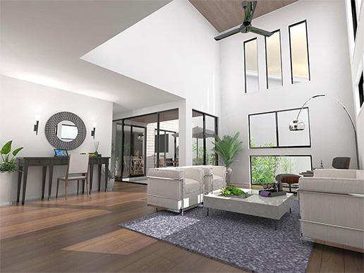 【内観部門】佳作パース