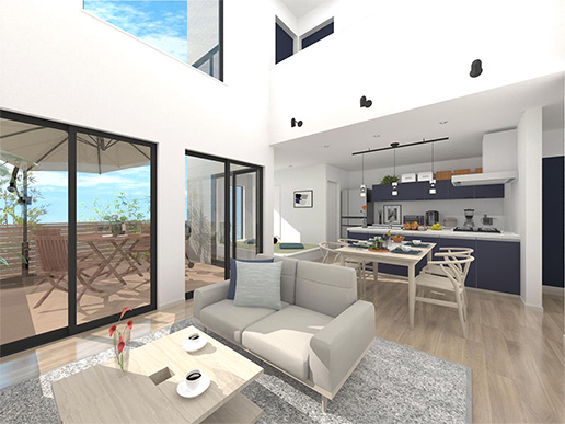 【内観部門】佳作パース