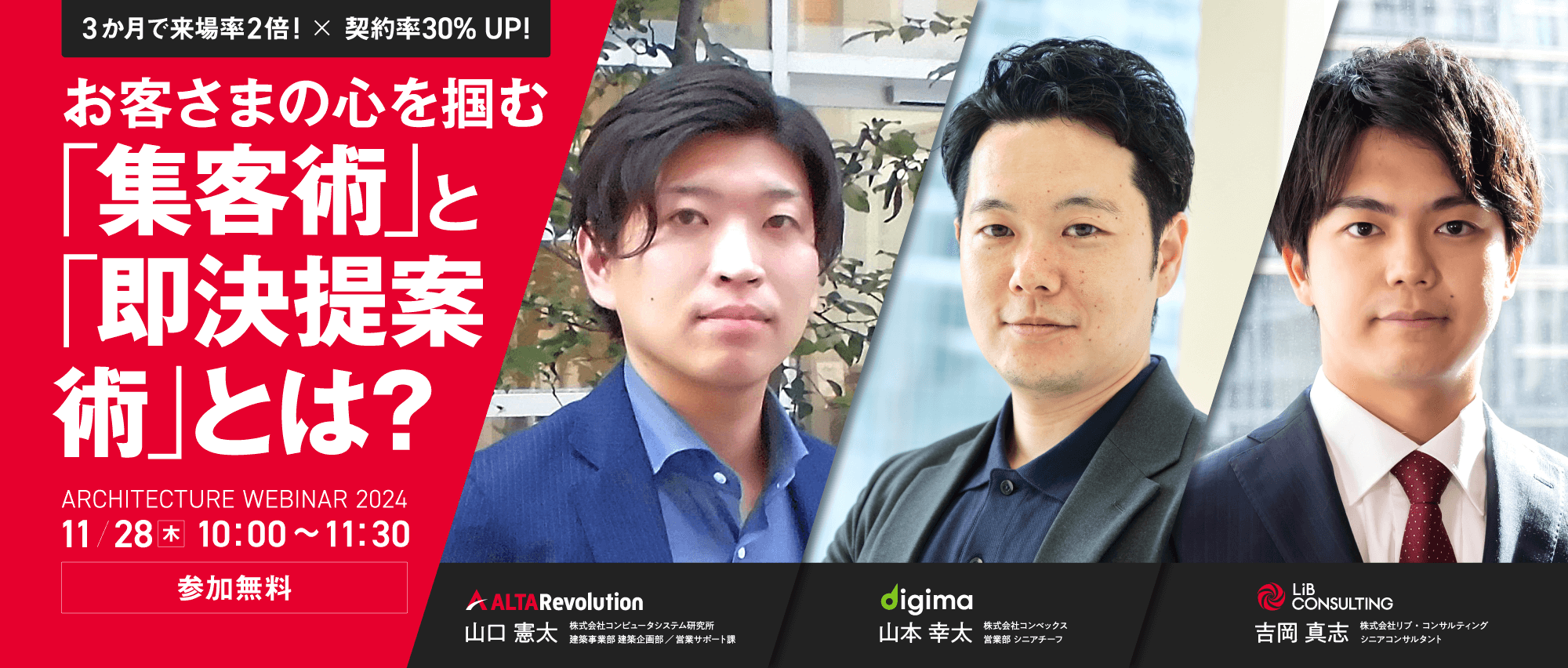 お客さまの心を掴む「集客術」と「即決提案術」とは?