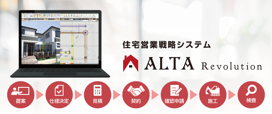 住宅営業戦略システム ALTA Revolution