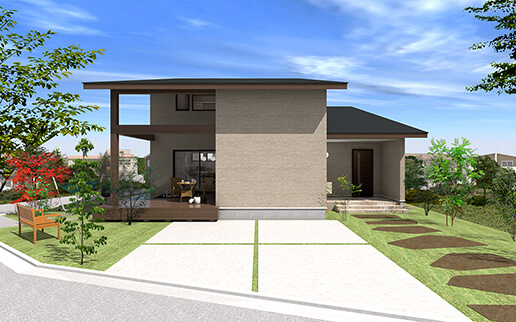 リノベーションパース（リフォーム後）