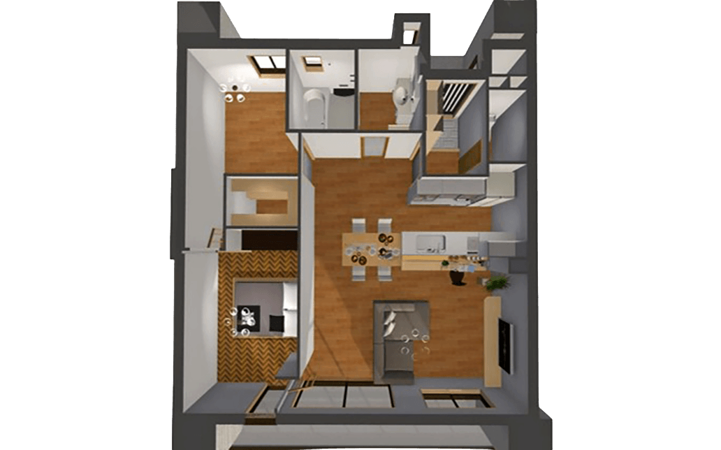 マンションパース（リノベーション後）