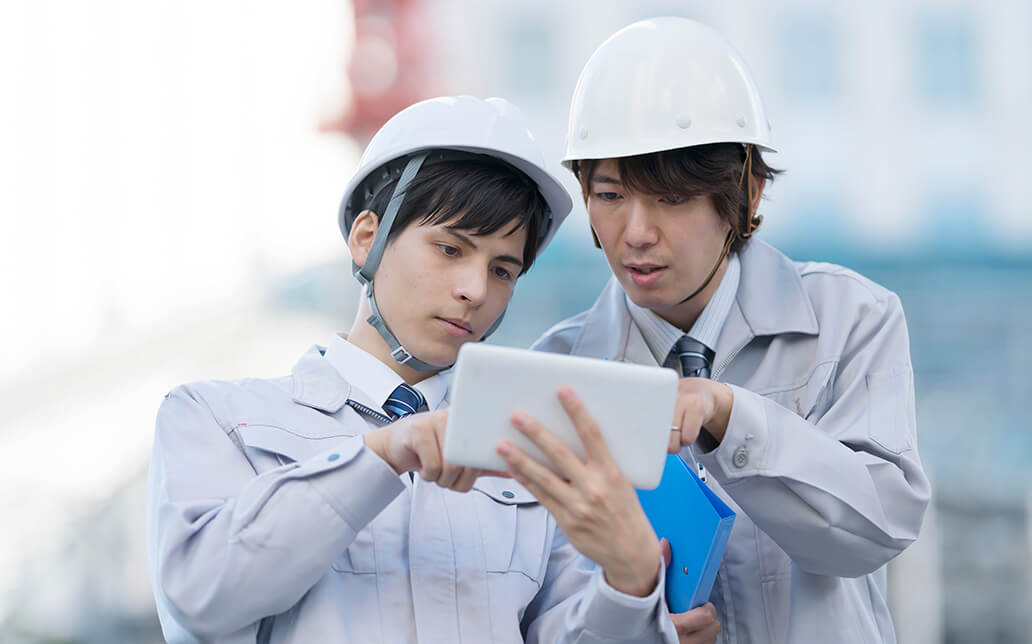 建設業の現場作業前の共有・確認