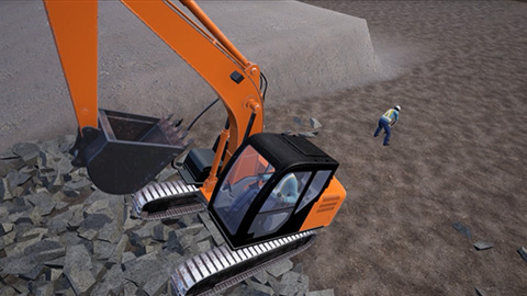 第三者の視点にたった災害体験動画