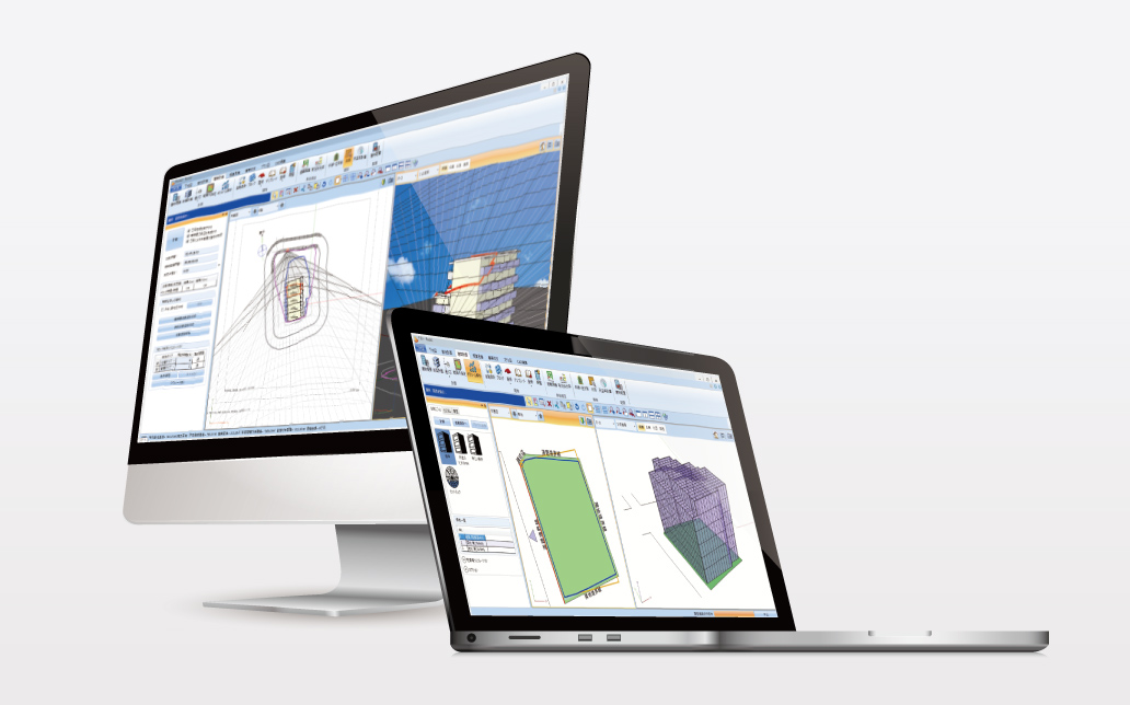 簡単操作でボリュームチェック・建築計画・概算見積・収支計算