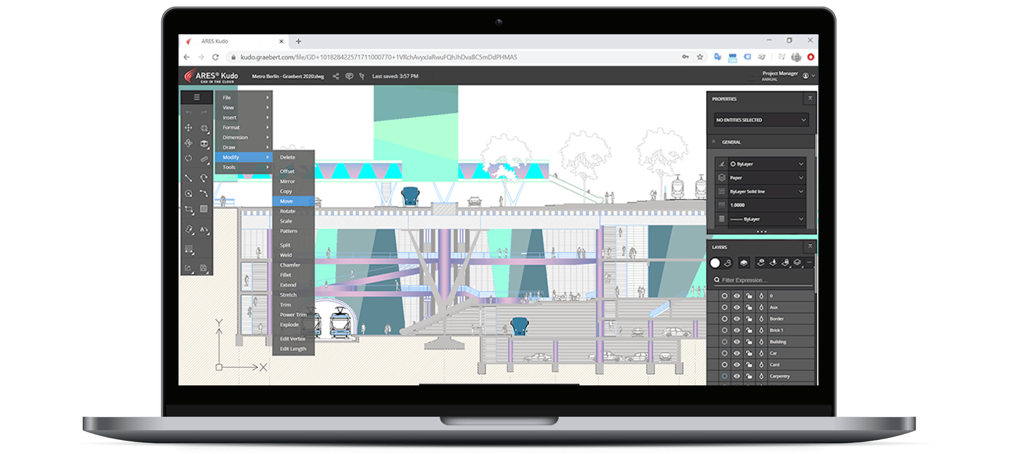 Web CAD 「ARES Kudo」