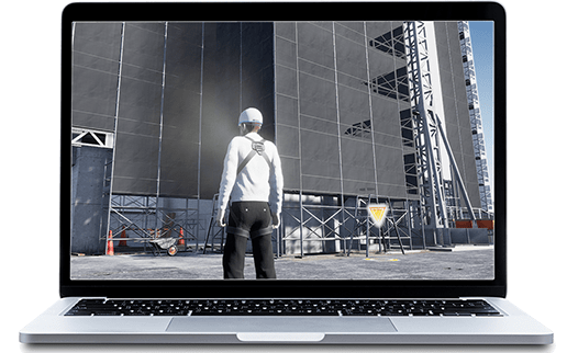 建設業研修・教育システム 現場トレーナー オンラインデモ