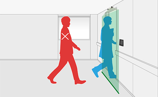 人物【A・B】が入室