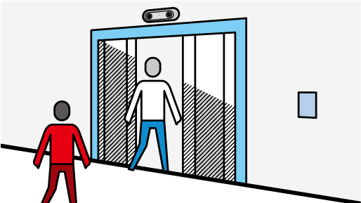 ドアが開き人物【A】が入室