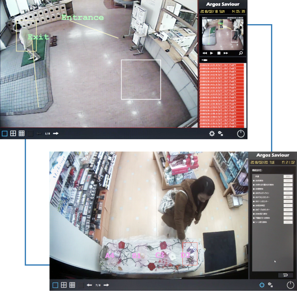 3D画像センサーによる異常検知やカウント・集計